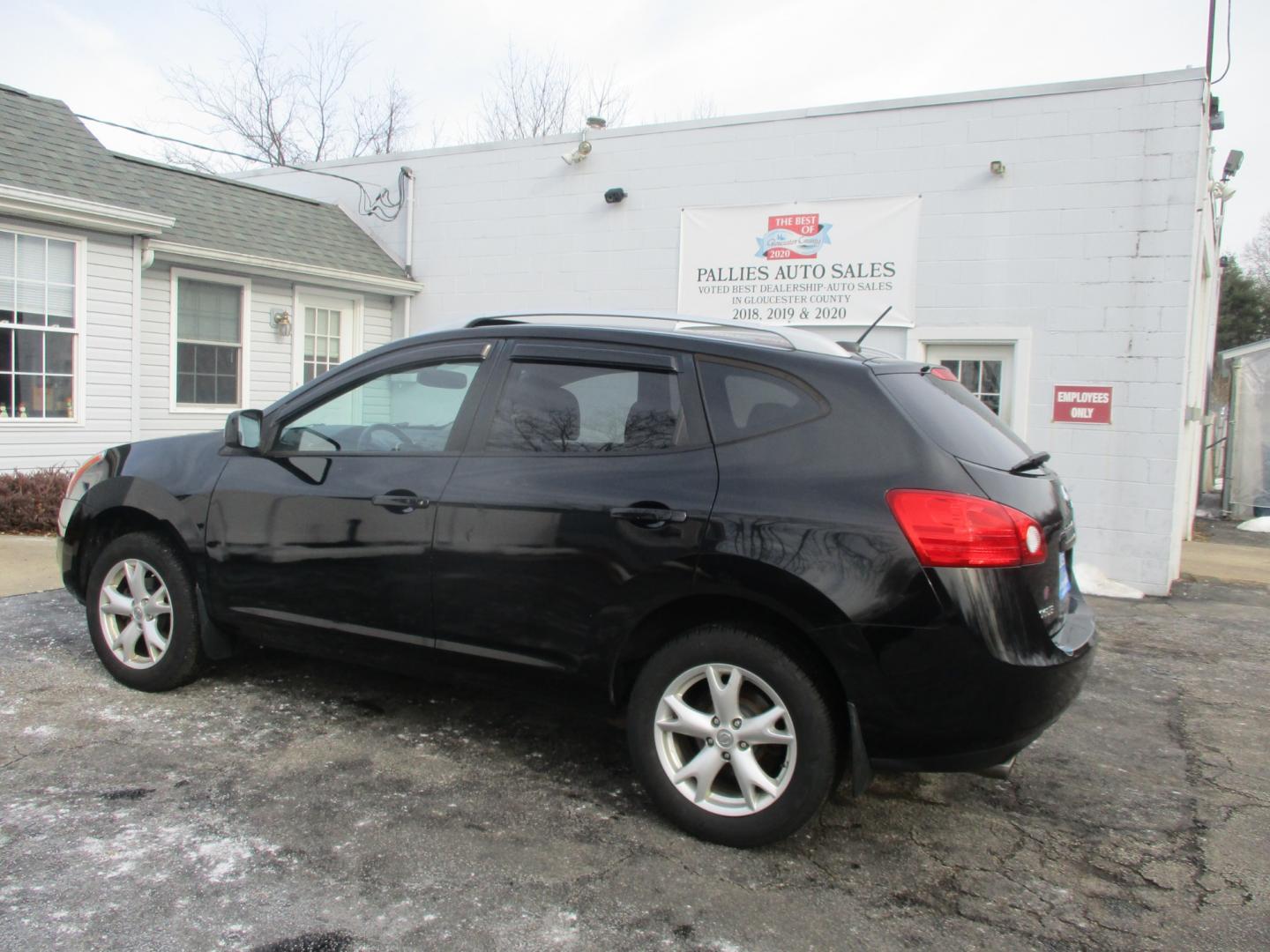 2009 BLACK Nissan Rogue S AWD (JN8AS58V99W) with an 2.5L L4 DOHC 16V engine, CVT transmission, located at 540a Delsea Drive, Sewell, NJ, 08080, (856) 589-6888, 39.752560, -75.111206 - Photo#3